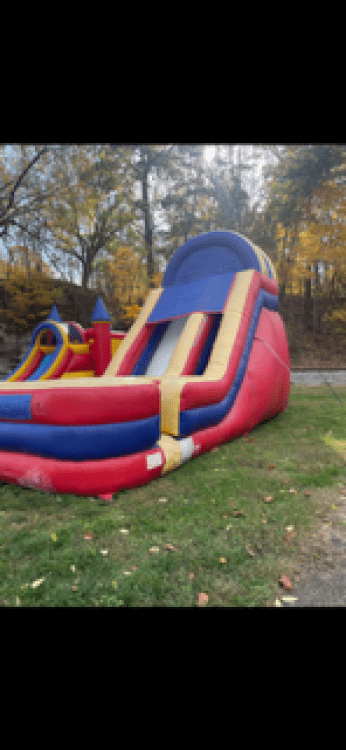 Dry waterslide